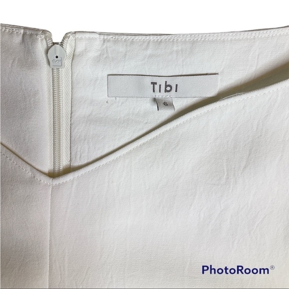 Tibi Shirred Sleeve with Removable Belt Dress Size 6 - Picture 8 of 15